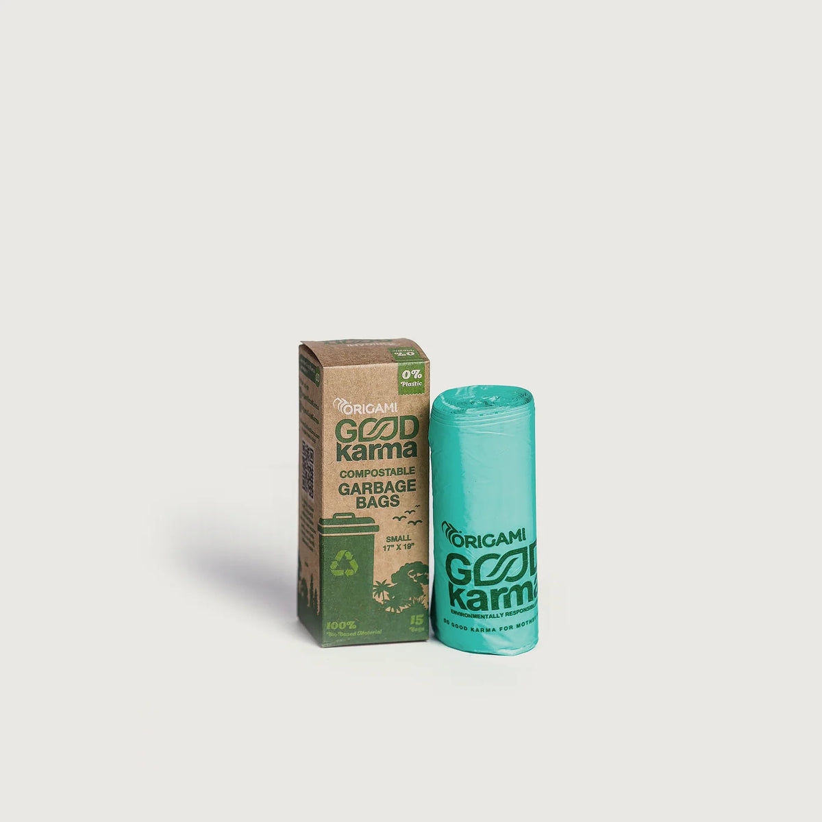 Origami Good Karma Compostable Garbage bags- Medium - Case Pack
