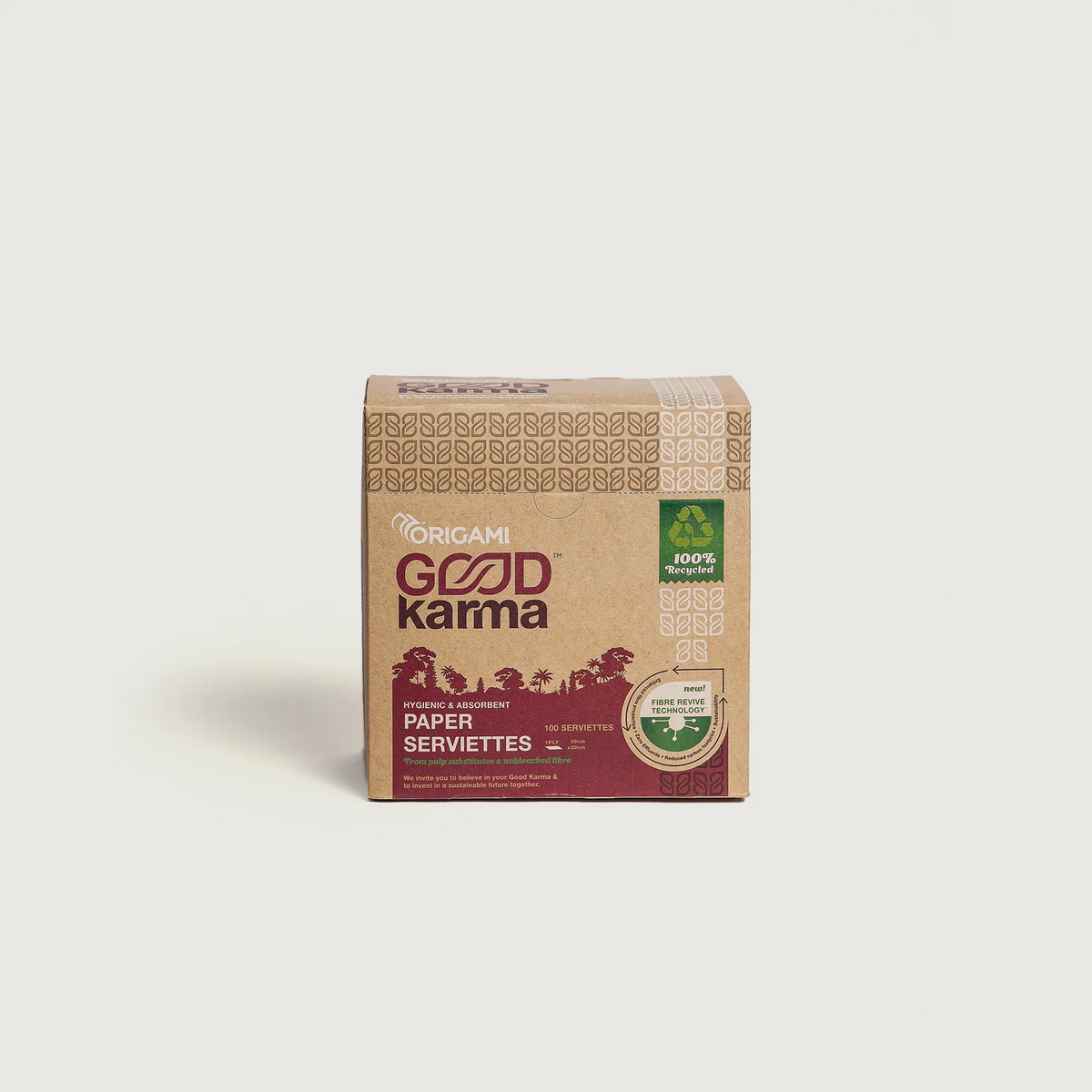 Origami Good Karma Paper 100 Serviettes 1Ply