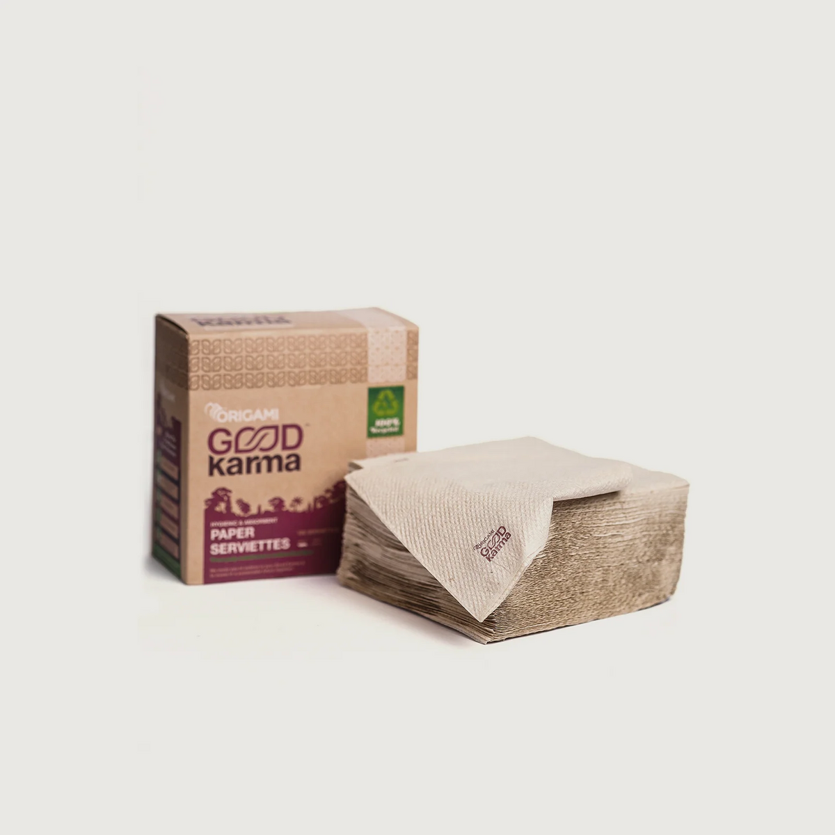 Origami Good Karma Paper 100 Serviettes 1Ply