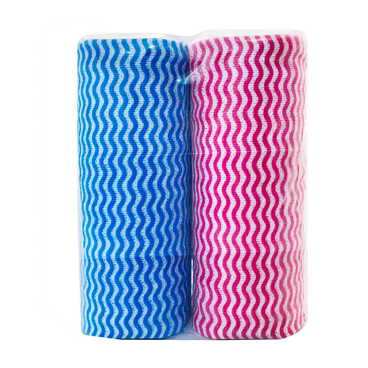 Origami Non Woven Washable and Reusable Kitchen Towel Roll - Pack of 2, 100 Pulls Per Roll, 200 Sheets
