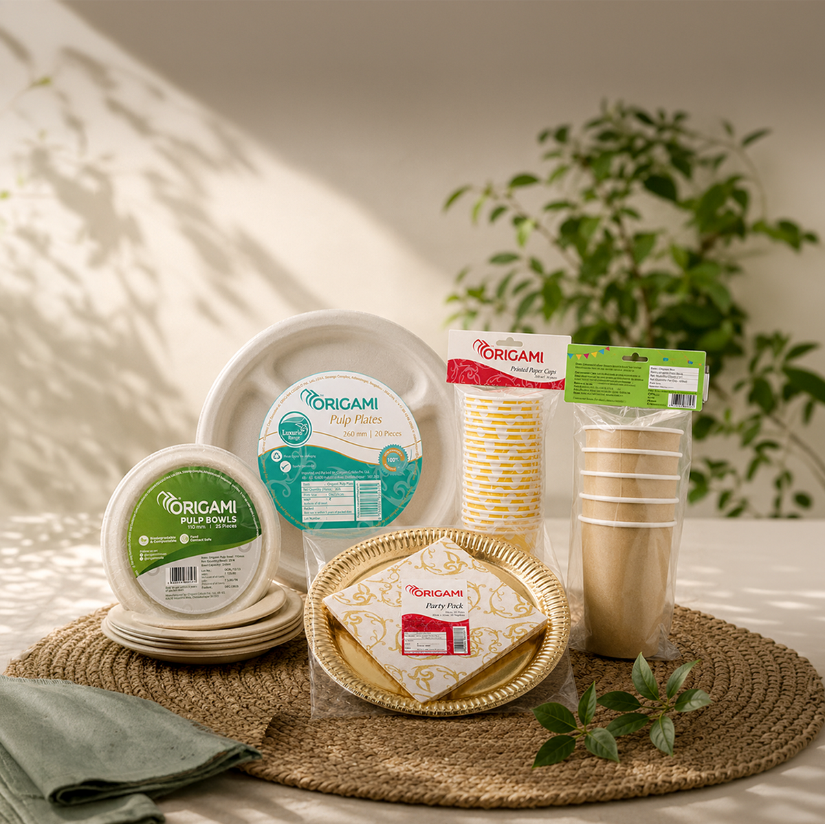 Plates, Cups & Foils