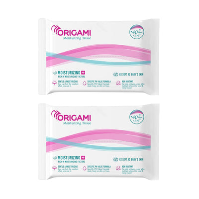 Origami Moisturizing Tissue | 40 Pulls | 3 Ply | Ultra Soft