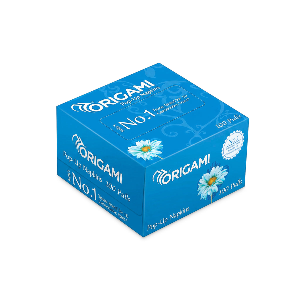 Origami Pop-Up Napkins | 100 Pulls | 1 Ply | 20cm x 10cm