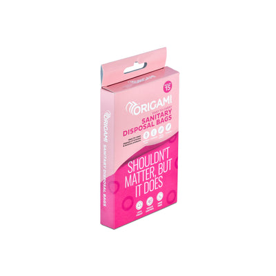 Origami Disposable Sanitary Bags | Pack of 3 | 15 Counts Each