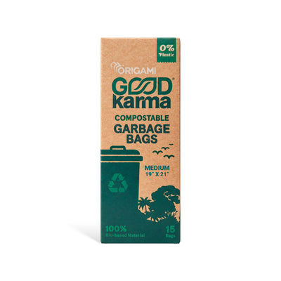 Origami Good Karma Compostable Garbage bags- Medium