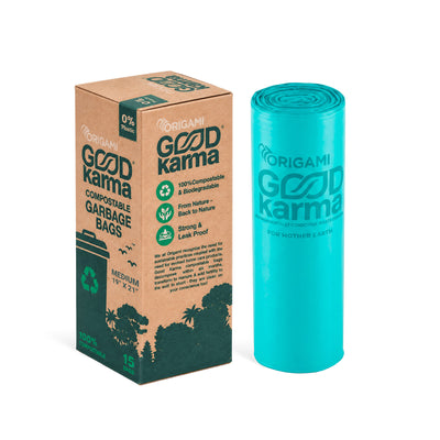 Origami Good Karma Compostable Garbage bags- Medium