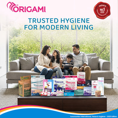 Origami Interfolded Paper Towels, 1 pc (100 Pulls)