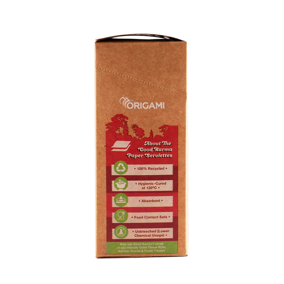 Good Karma Paper Serviettes | 50 Serviettes | 2 Ply | 32cm x 32cm