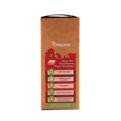 Good Karma Paper Serviettes | 50 Serviettes | 2 Ply | 32cm x 32cm