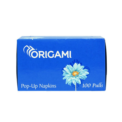 Origami Pop-Up Napkins | 100 Pulls | 1 Ply | 20cm x 10cm