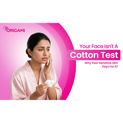 Origami Cotton Pads - 80 Rounds | Made of 100% Pure Ultra Soft Cotton