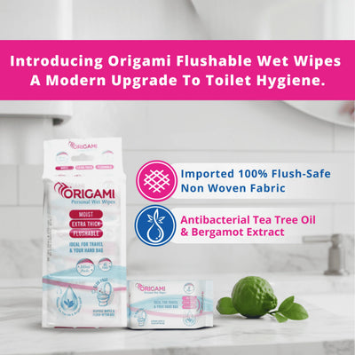Origami Disposable Sanitary Bags | Pack of 3 | 15 Counts Each