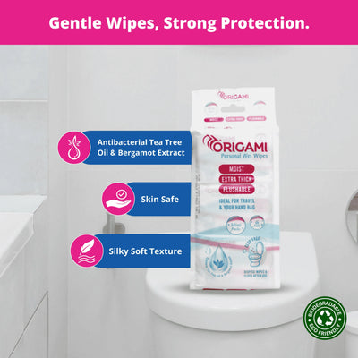 Origami Disposable Sanitary Bags | Pack of 3 | 15 Counts Each